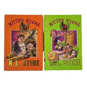 5/$15 - 2 Kids Books Rotten School 7 13 Dudes The School is Haunted Got Cakes